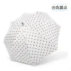 Hengdun retro polt-patterned checkered hook long-handled umbrella, simple and artistic style, straight-handled umbrella, large canopy, suitable for both sunny and rainy days, student commuting, photo-taking, high appearance level, sunshade umbrella, supports customization of enterprise logo details Picture